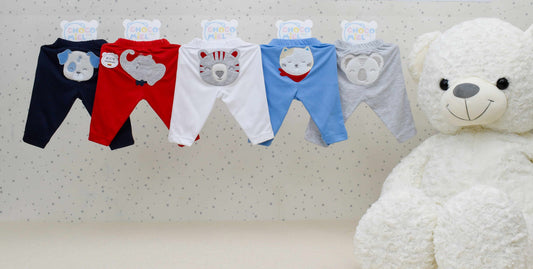 PANTALONES X5 BORDADOS UNICOLOR