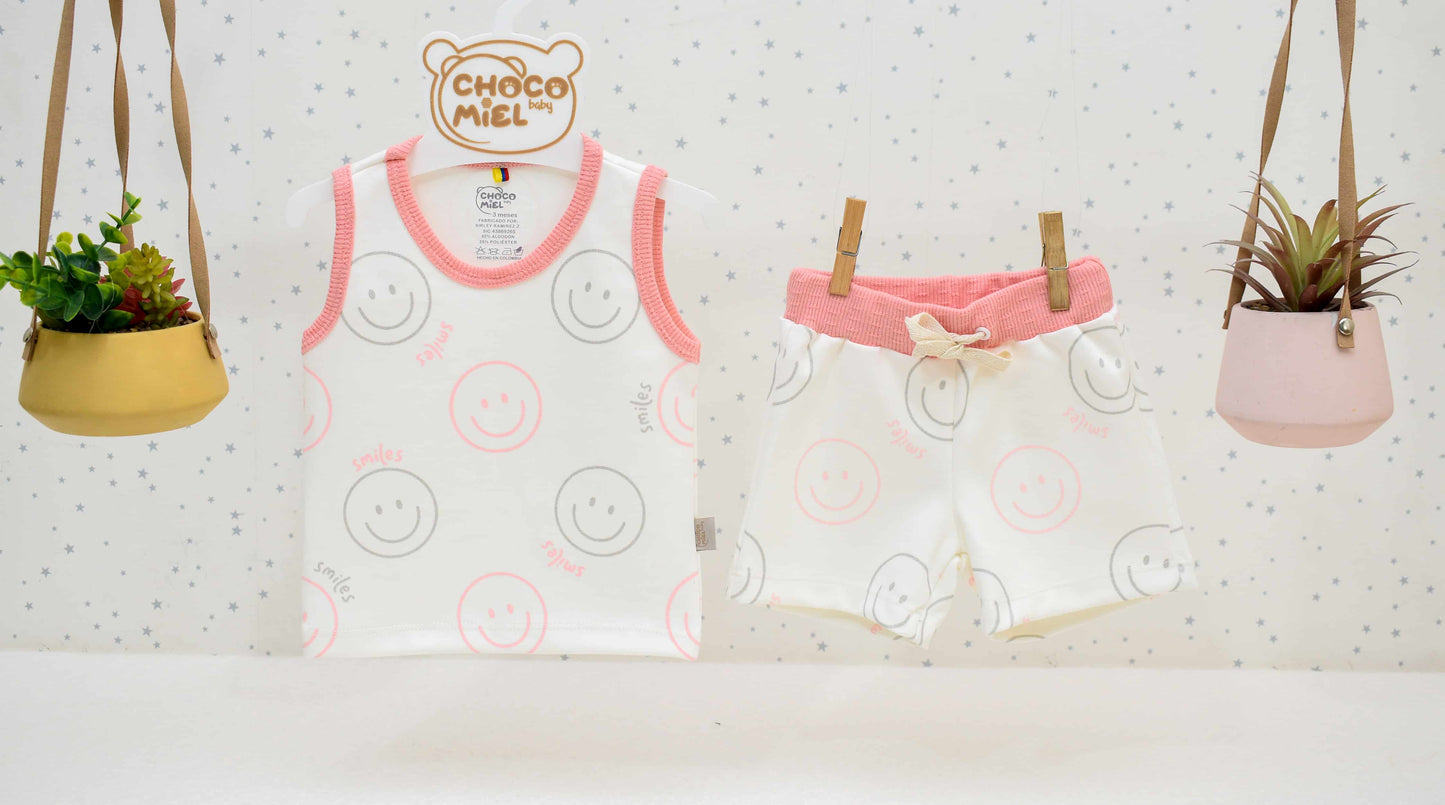 Conjunto carita feliz
