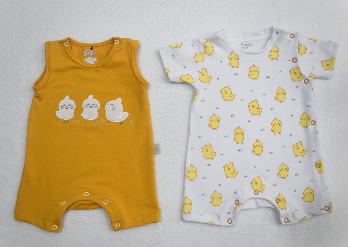 Mameluco X2 pollitos