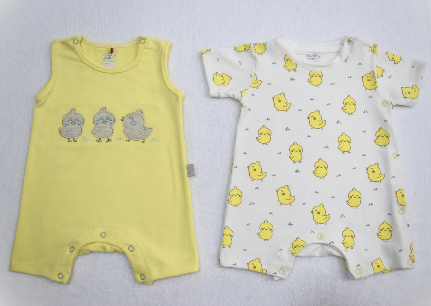 Mameluco X2 pollitos