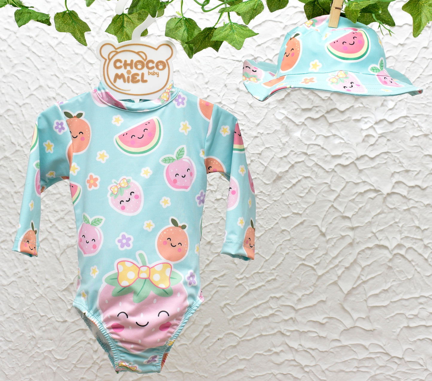 VESTIDO DE BAÑO FRUTICAS