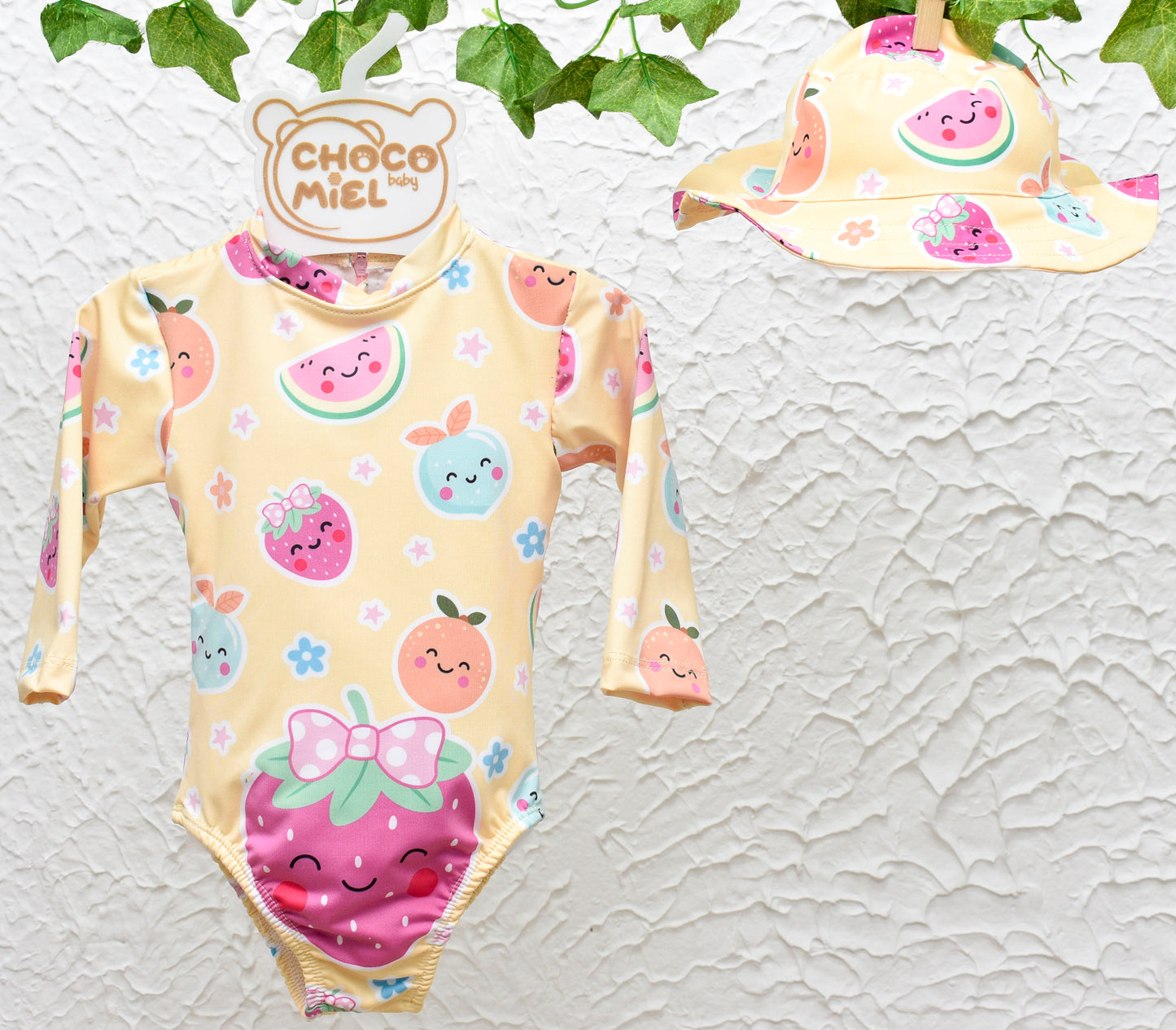 VESTIDO DE BAÑO FRUTICAS