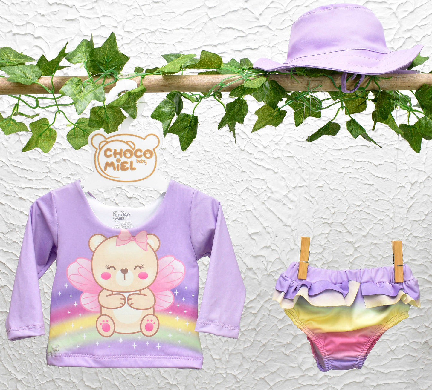VESTIDO DE BAÑO OSITA ANGEL
