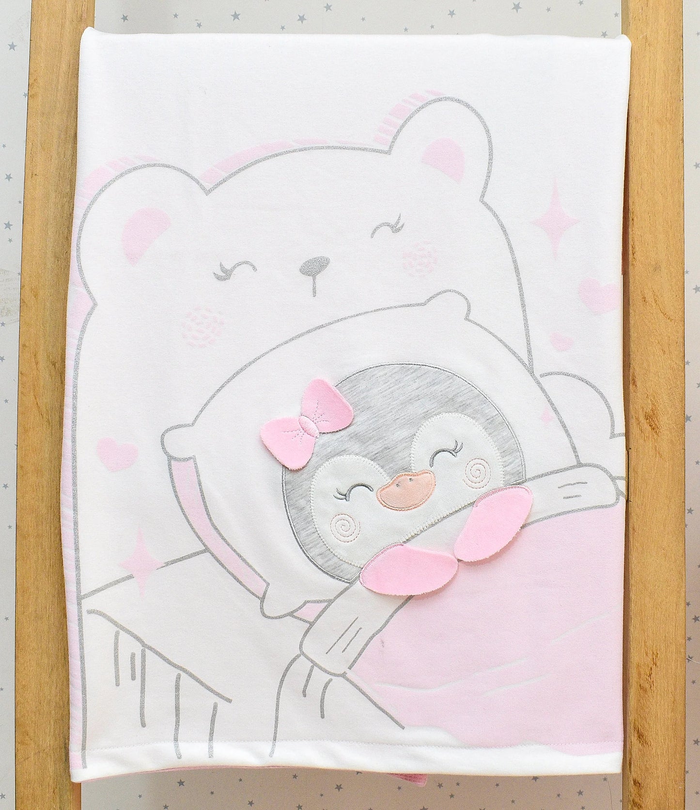 Primer dia pingüina cuna niña