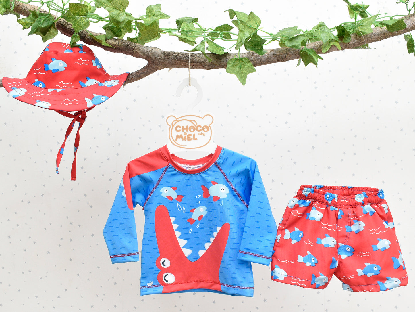 Vestido de baño cocodrilo niño