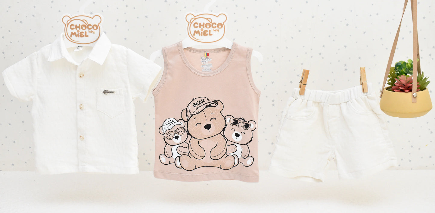 Conjunto niño 3 ositos