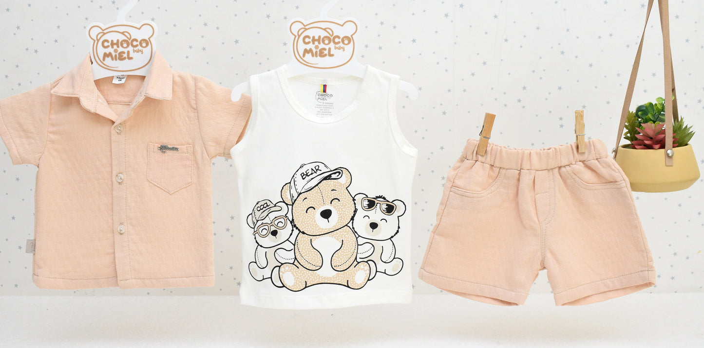 Conjunto niño 3 ositos