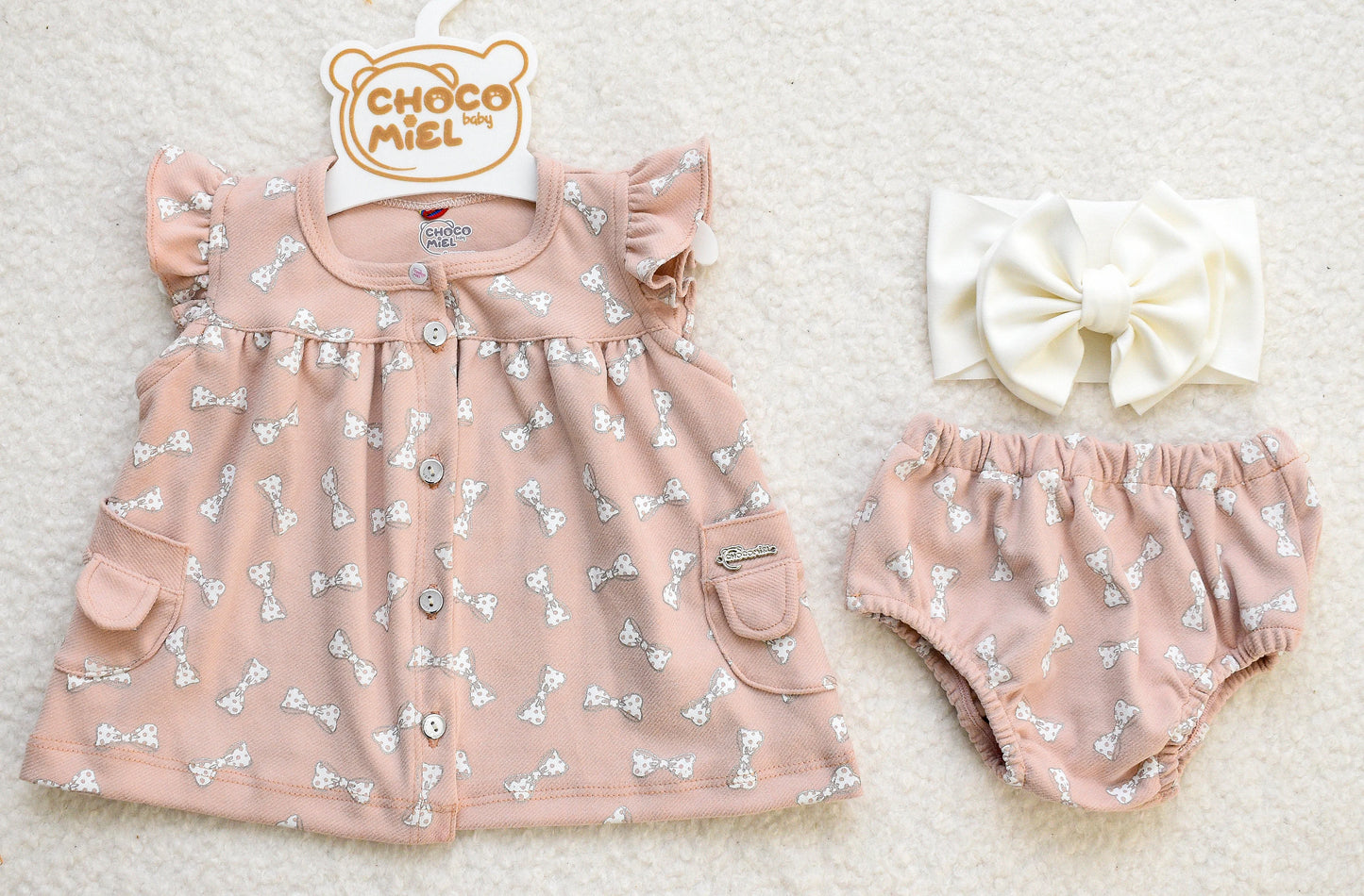 Vestidos moño niña