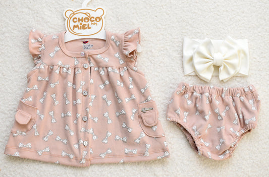 Vestidos moño niña