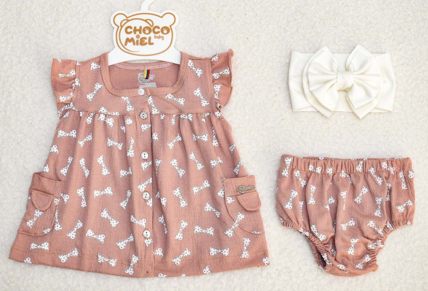 Vestidos moño niña