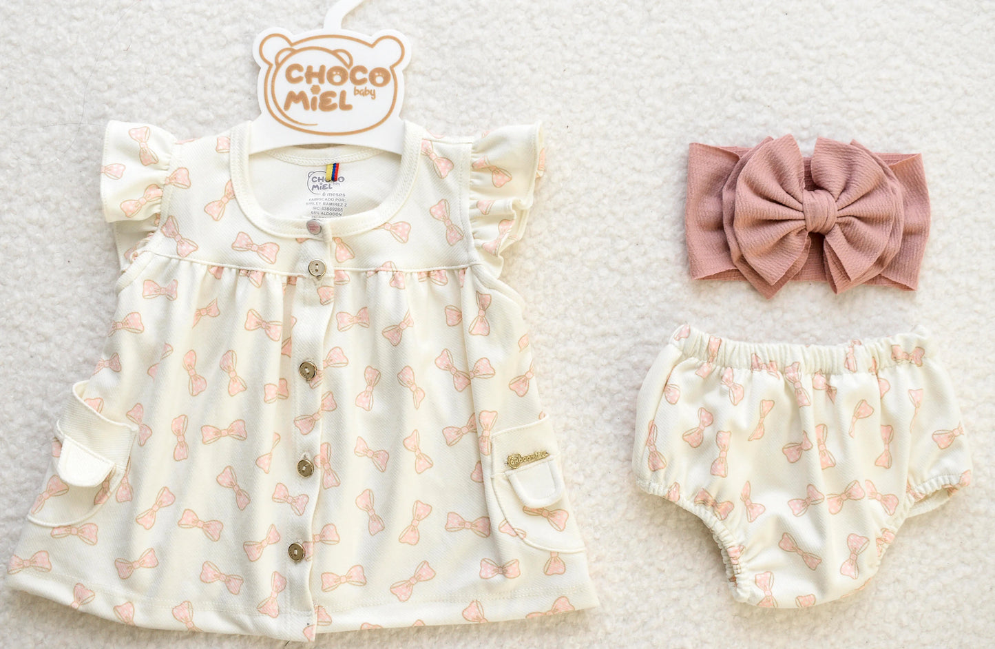 Vestidos moño niña