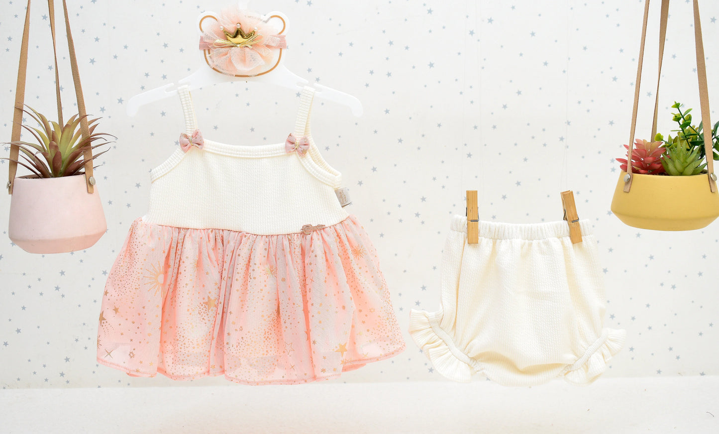 Vestido corona niña