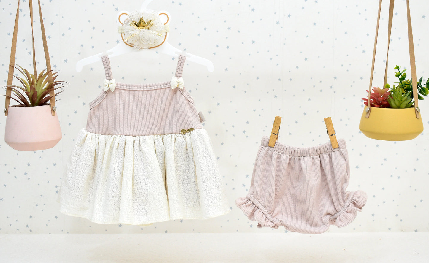 Vestido corona niña