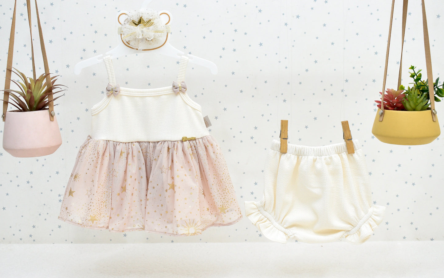 Vestido corona niña