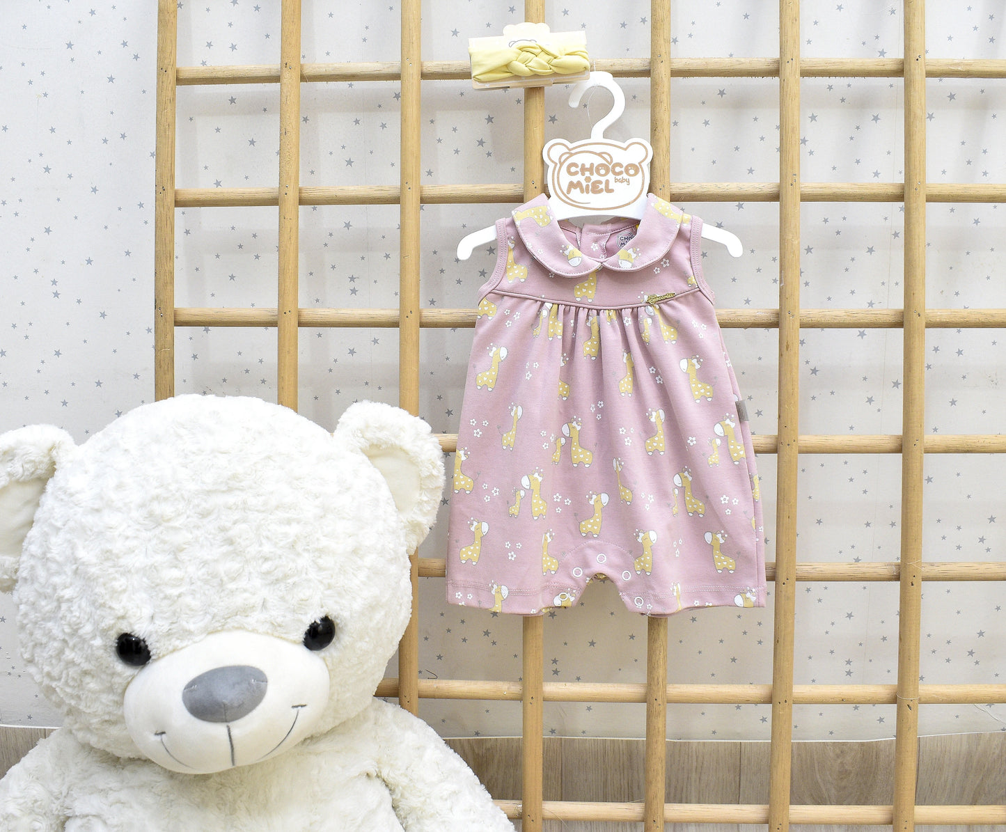 Mameluco jirafas niña