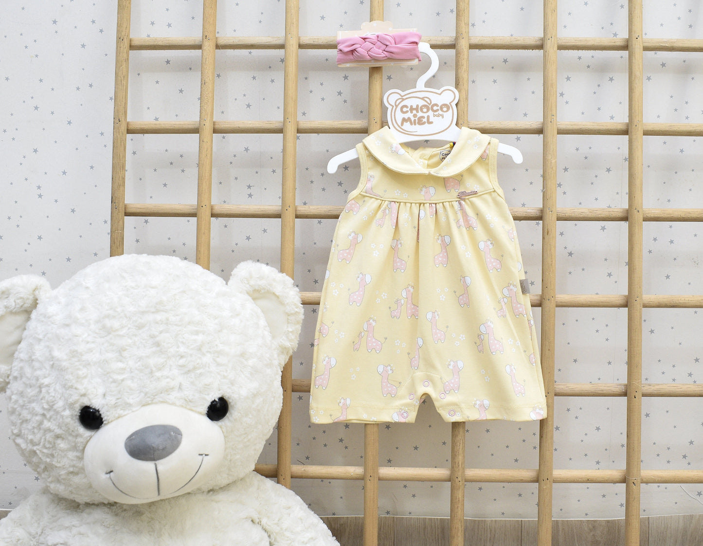 Mameluco jirafas niña