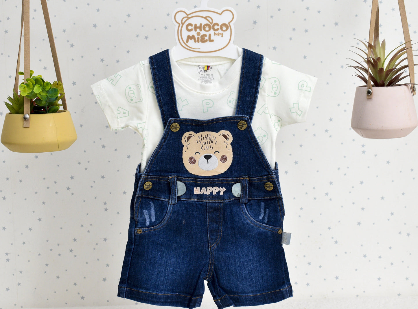 Braga Osito Letras Niño