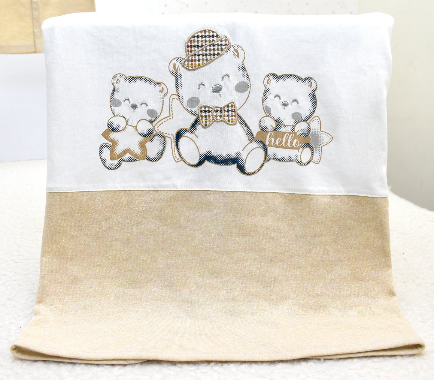 Primer dia bebé ositos niño