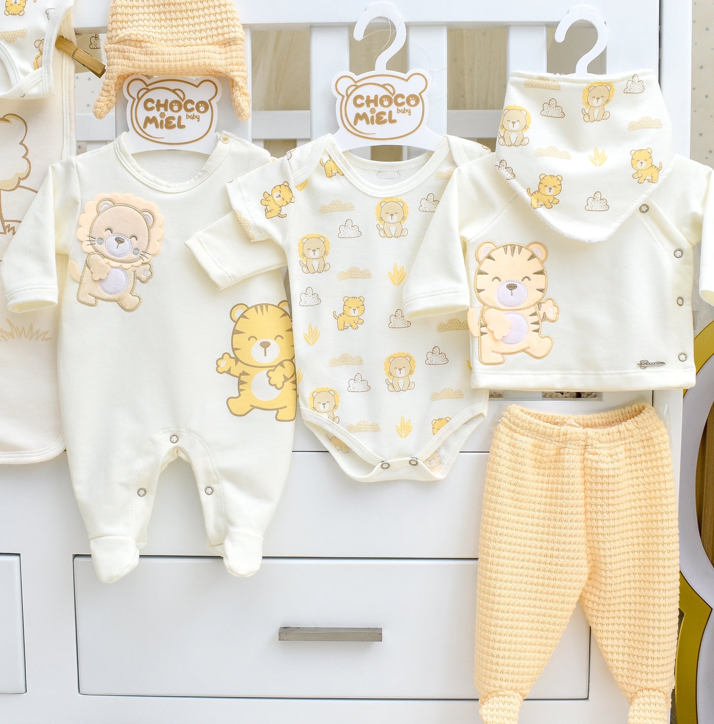 Primer día león y tigre niño