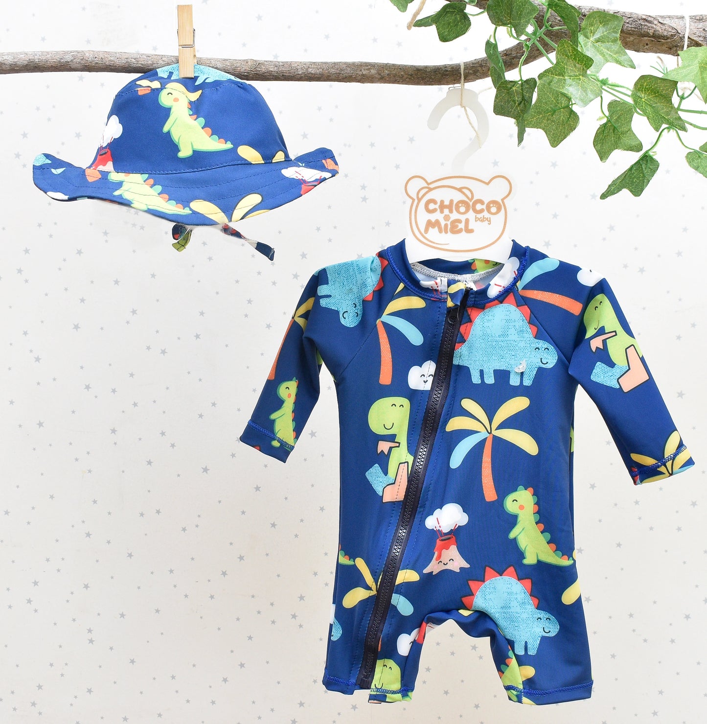 Vestido de baño niño Dino