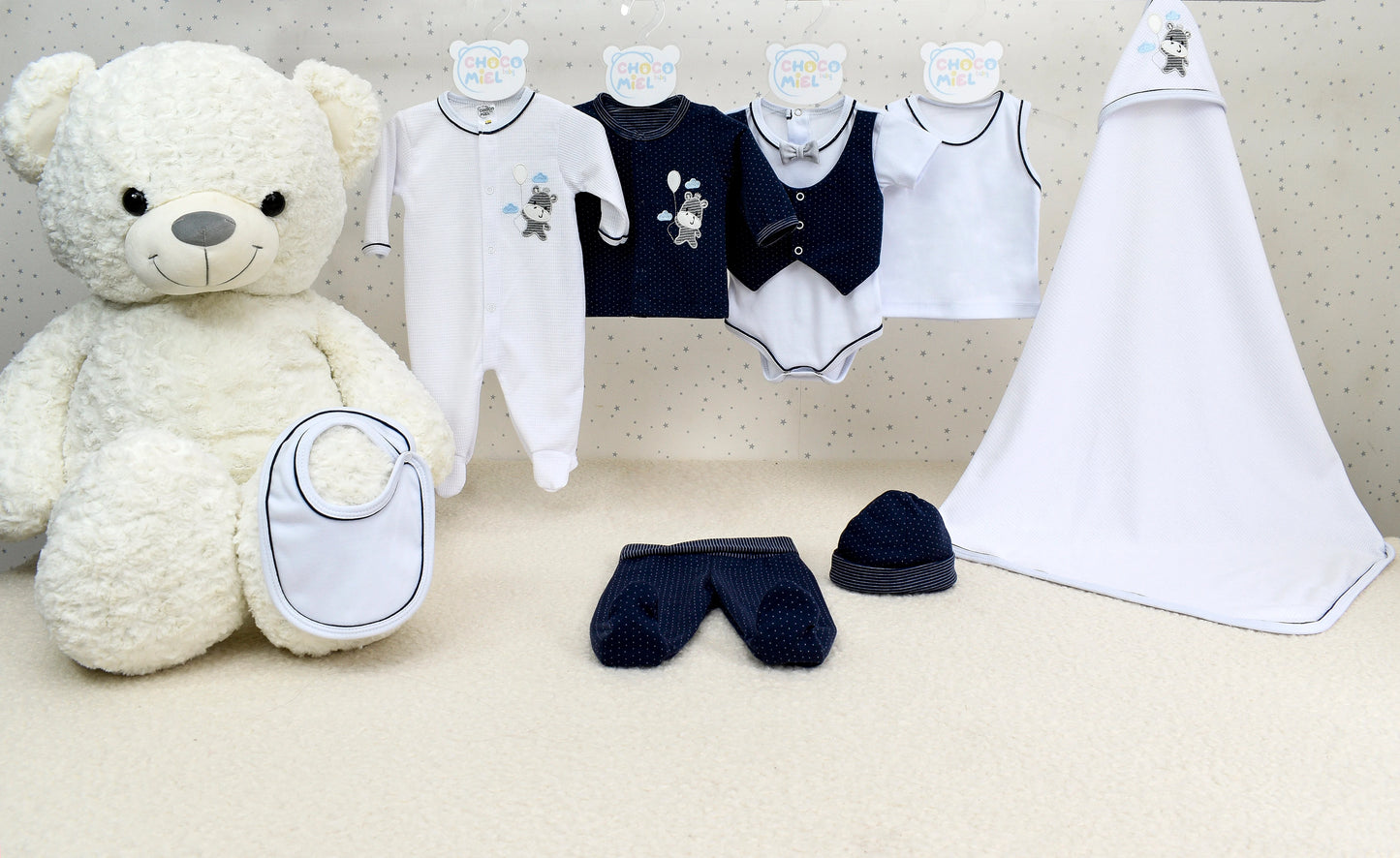 Primer día bebé Zebra Niño