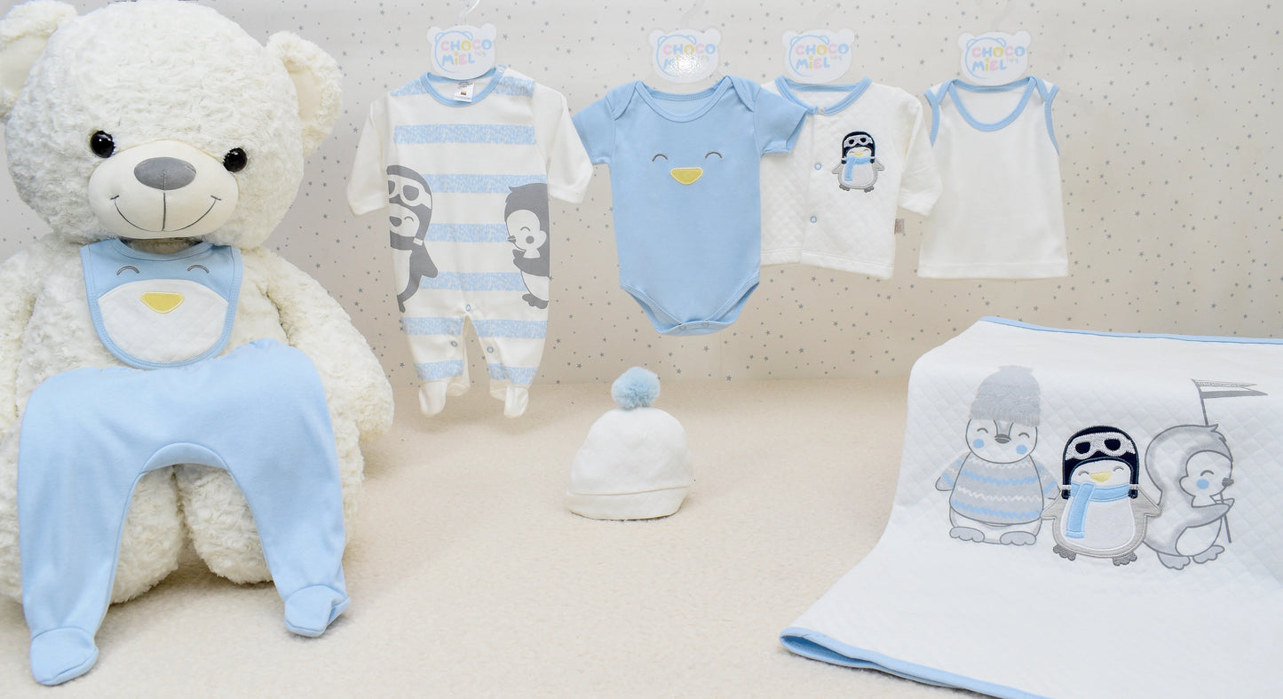 Primer dia pingüinos barcelona niño