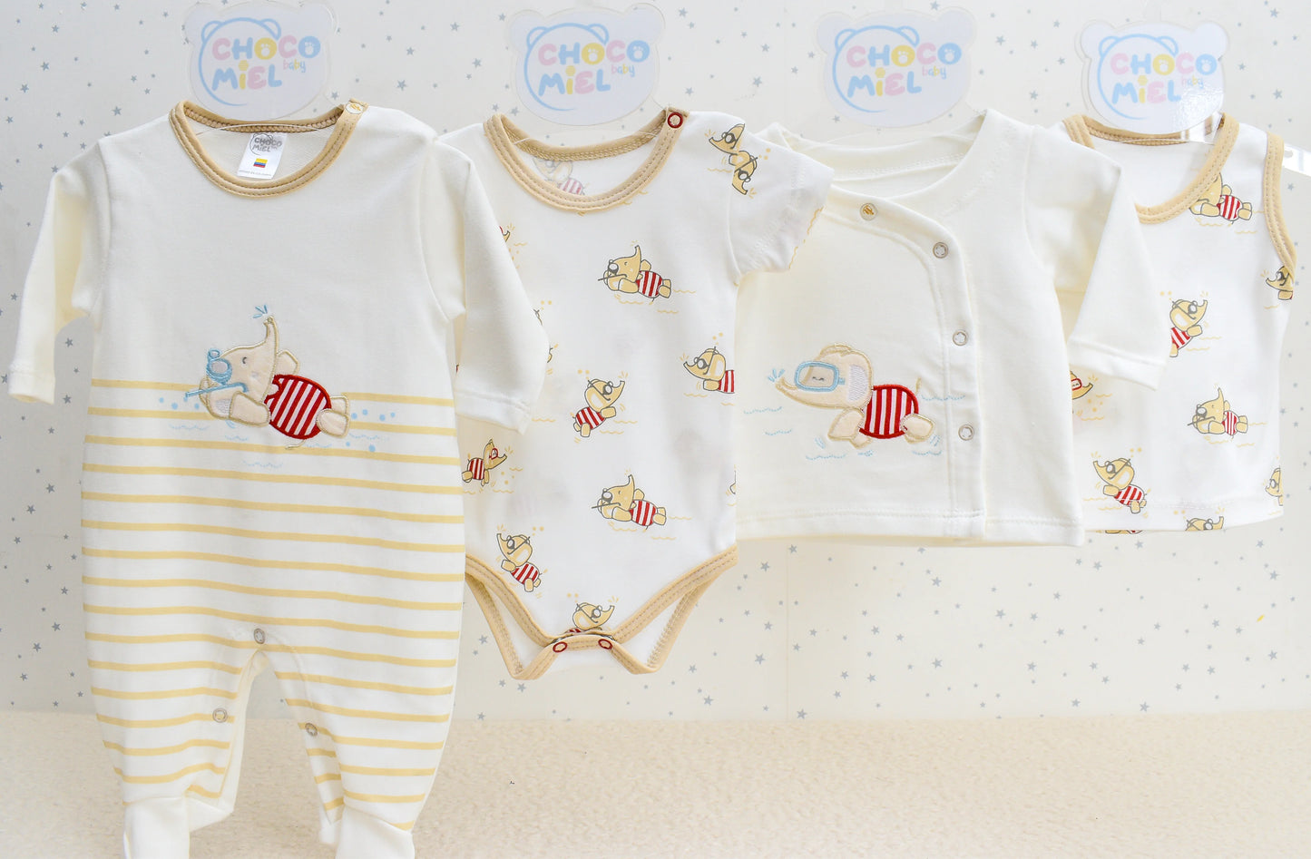 Primer dia elefante marinero niño