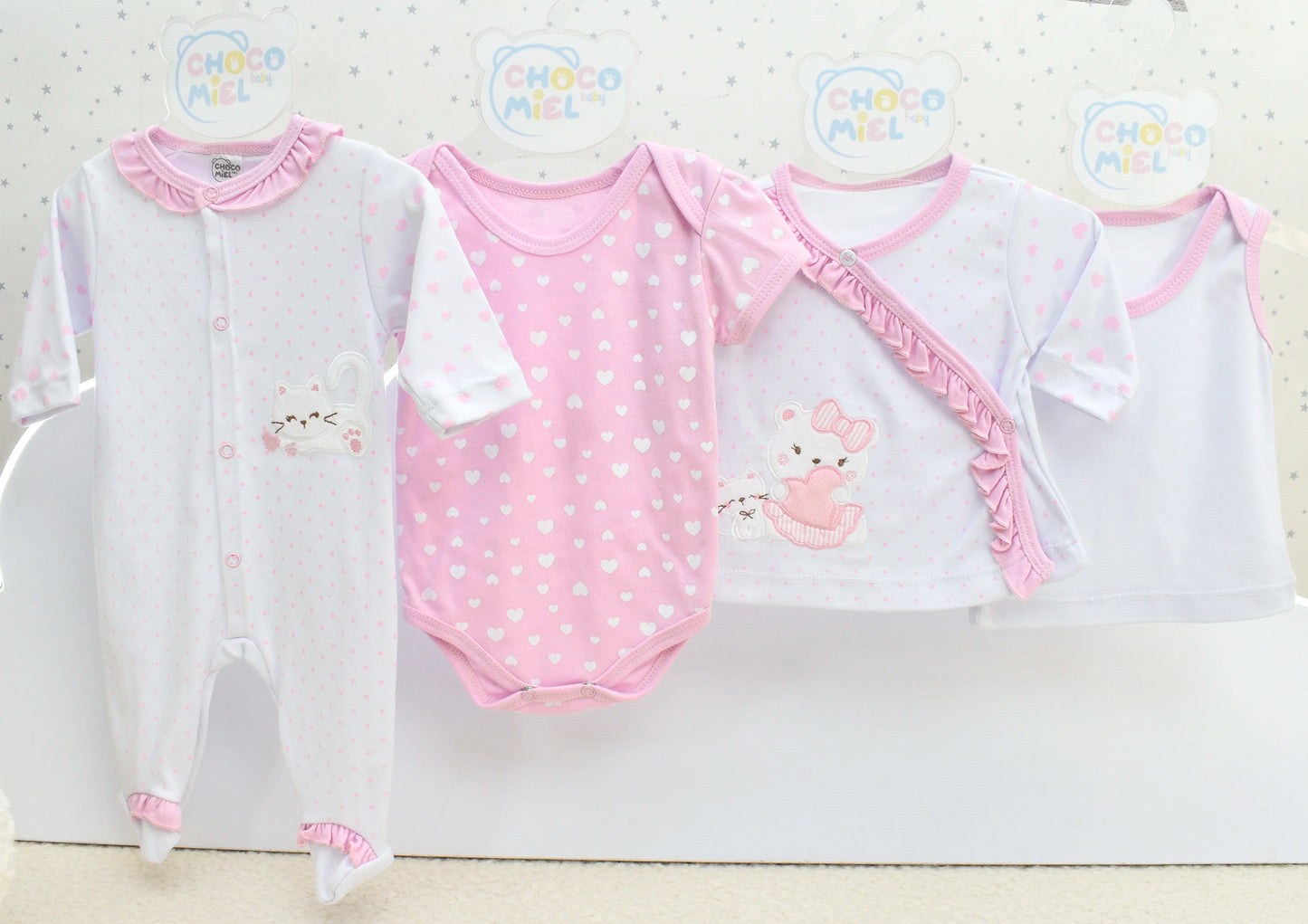 Primer dia Gatitas Corazón Niña