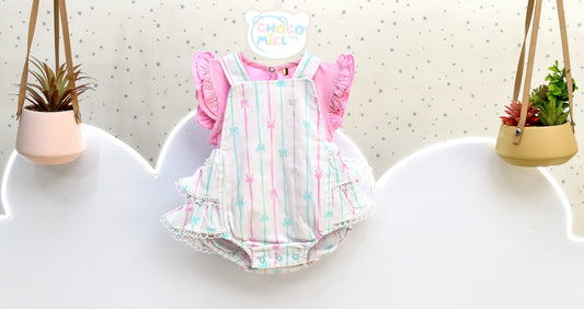 Pelele princesa bebé niña