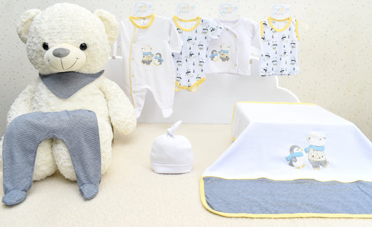 Primer dia osito pinguino niño