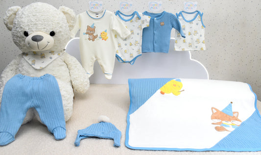 Primer dia zorro pollo niño